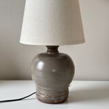 Lamp base in stoneware