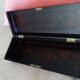 Glove box in lacquered wood decorated with a crane among bamboos. China, Japan?