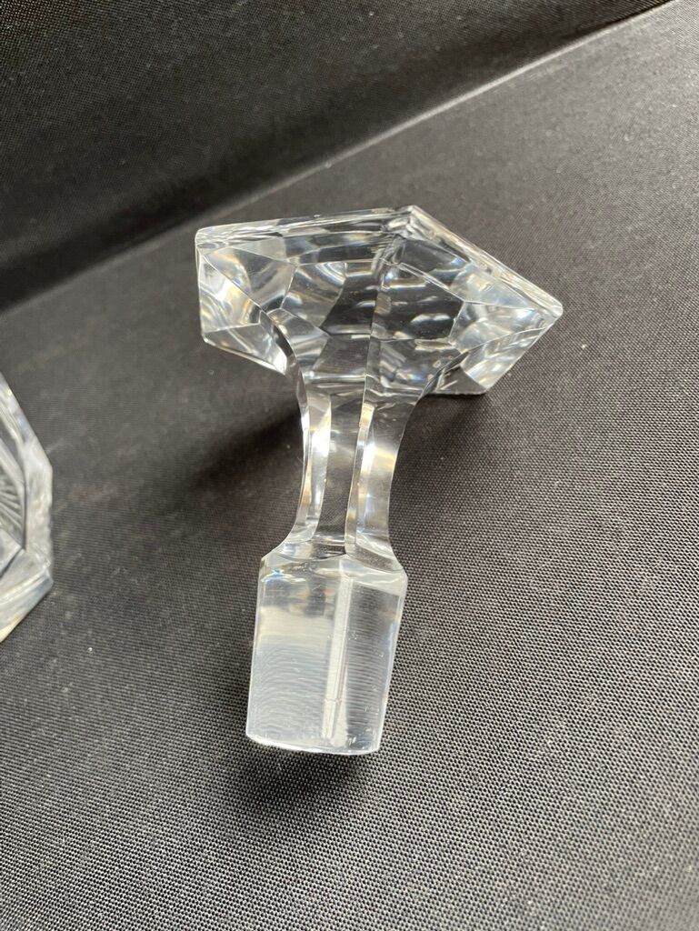 Carafe Baccarat service Jonzac early twentieth