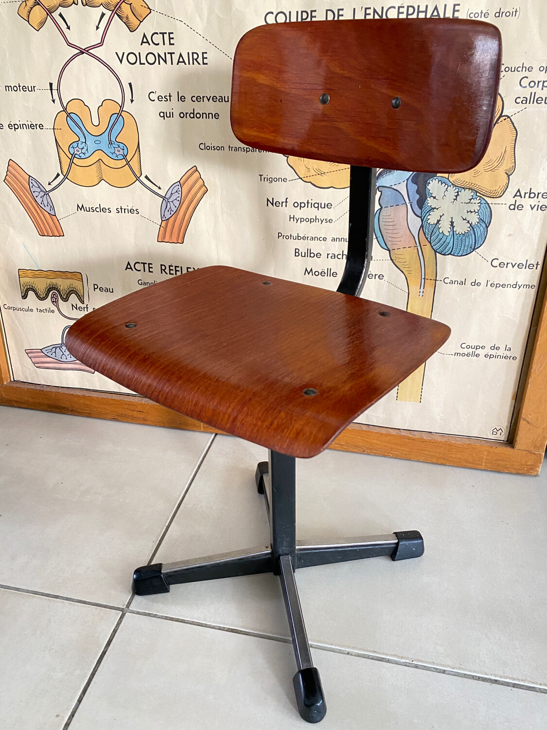 Vintage Marko children's school chair