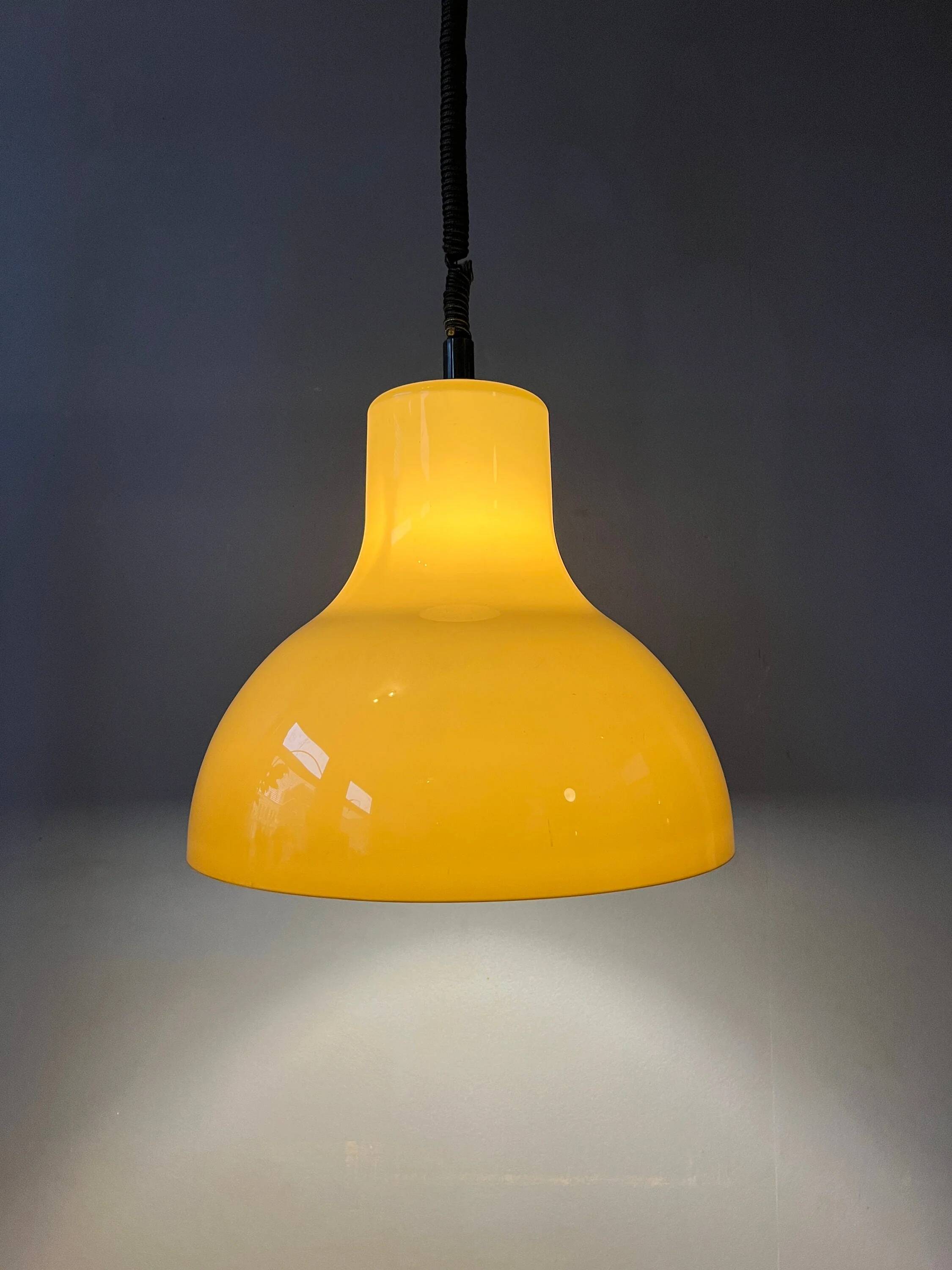 Large Space Age suspension in acrylic glass