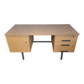 Bureau ministre double caisson Design années 60 – RDA Moderniste
