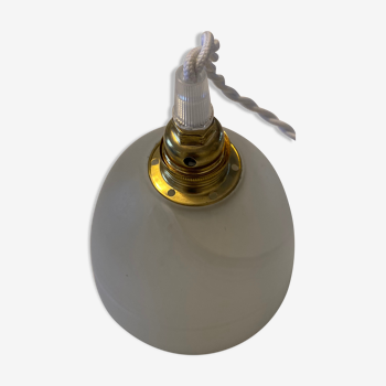 Opaline hand lamp