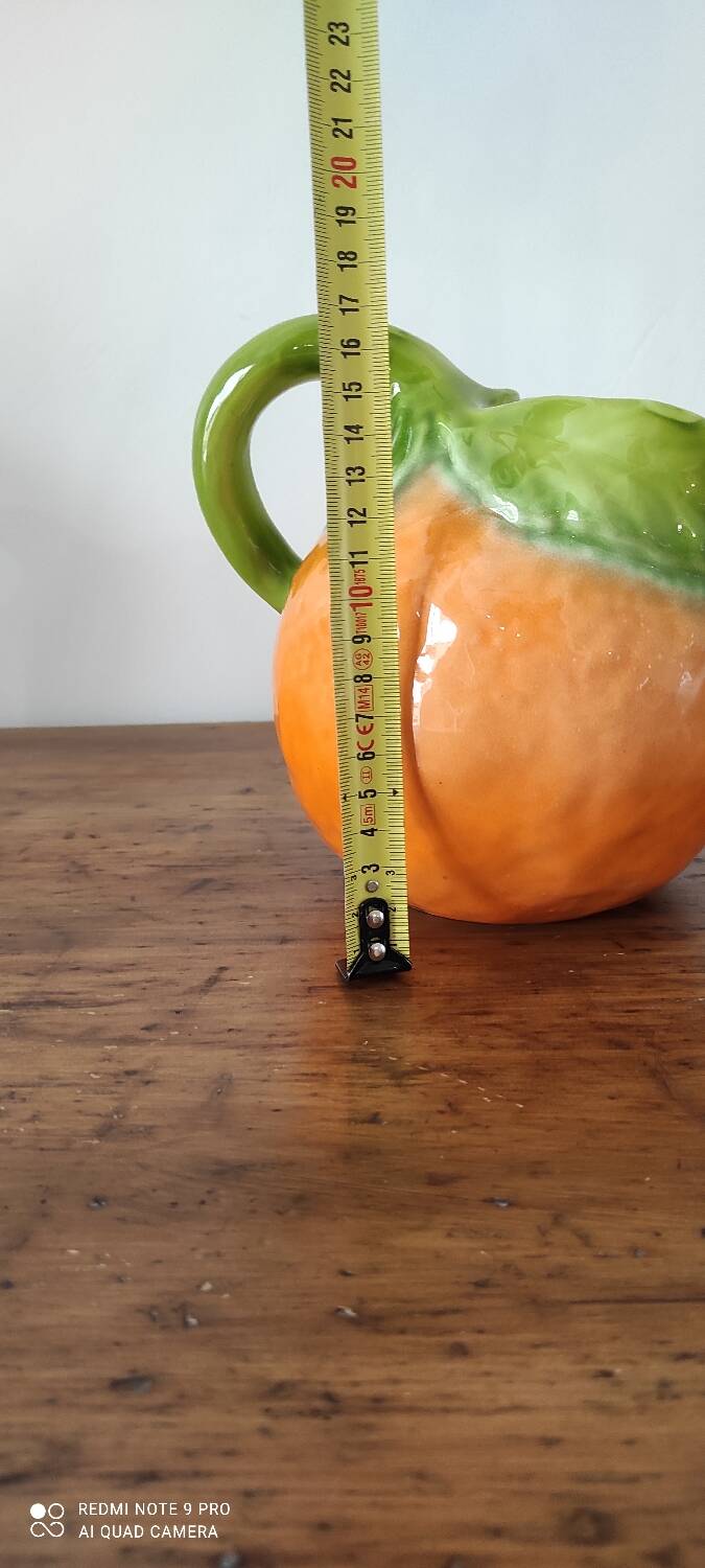 Carafe Barbotine Orange