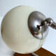 Table lamp art deco bauhaus, Vintage, 30s, Opaline Wood