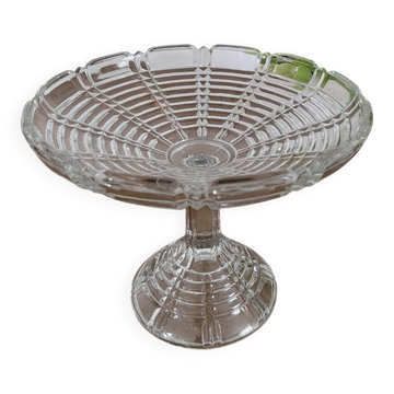 Coupe sur pied en verre