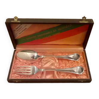 Silver cutlery box
