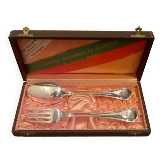 Coffret couverts en argent