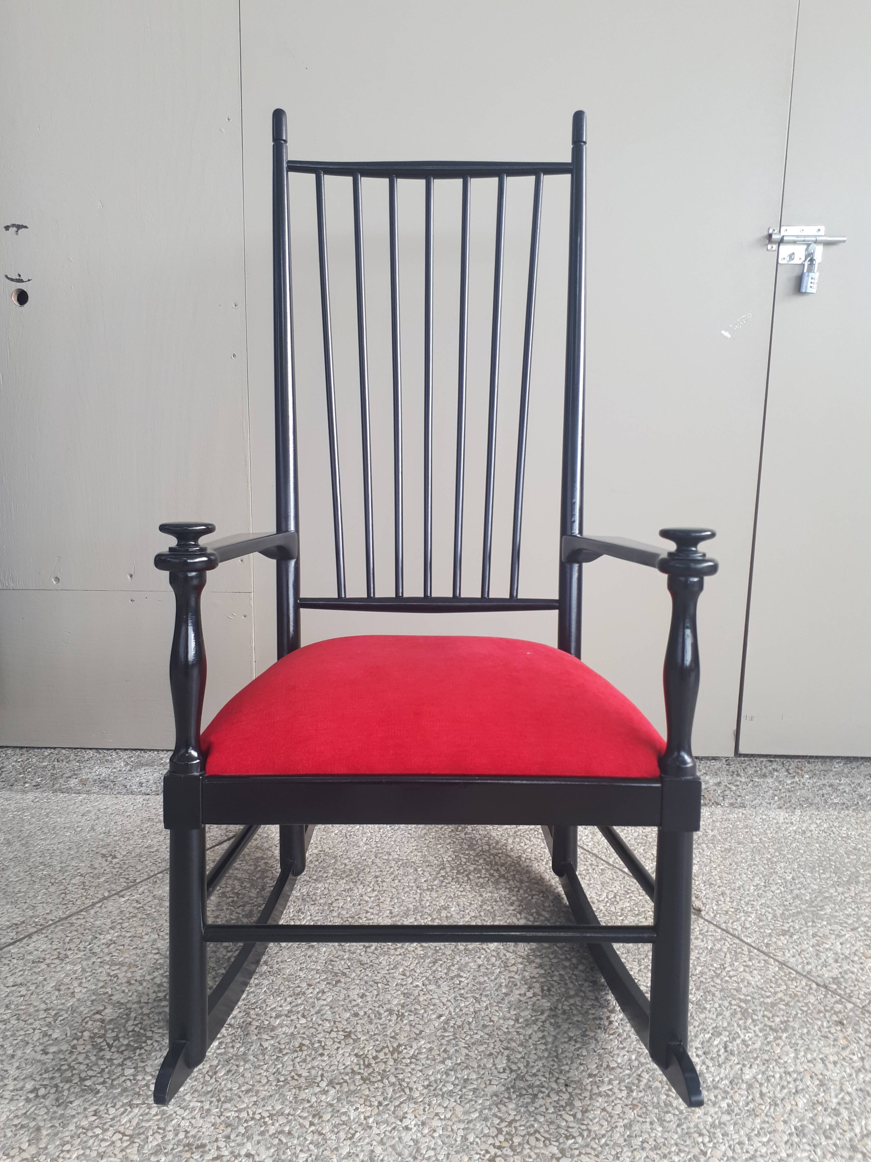 Scandinavian Rocking Chair "Isabella" by Karl-Axel Adolfsson 50s