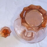 Art Deco liquor service in glass