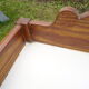 Table de toilette en pichepin