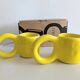 Pair of Donut cups by Petite Friture designed by Pia Chevalier