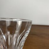 Set of 4 Villeroy & Boch crystal glasses, 20th century.