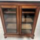Display cabinet at counter height in mahogany and veneer, 19th century.
