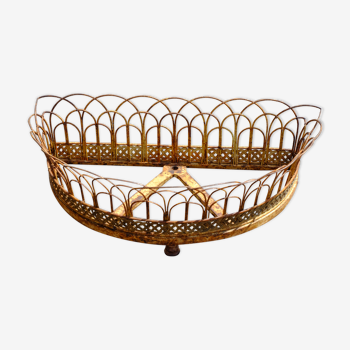 planter XIXth braided iron