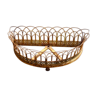 planter XIXth braided iron