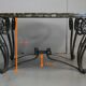 Table basse en marbre et fer forgé 1950