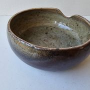 Ashtray dish in ceramic Signed Alain Magne La Borne 70's