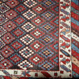 Tapis ancien Nord-ouest Persan fait main 128x177cm, 1880