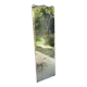 Large vintage mirror with bevelled glass.