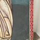 Greek god, oil on cardboard, icon