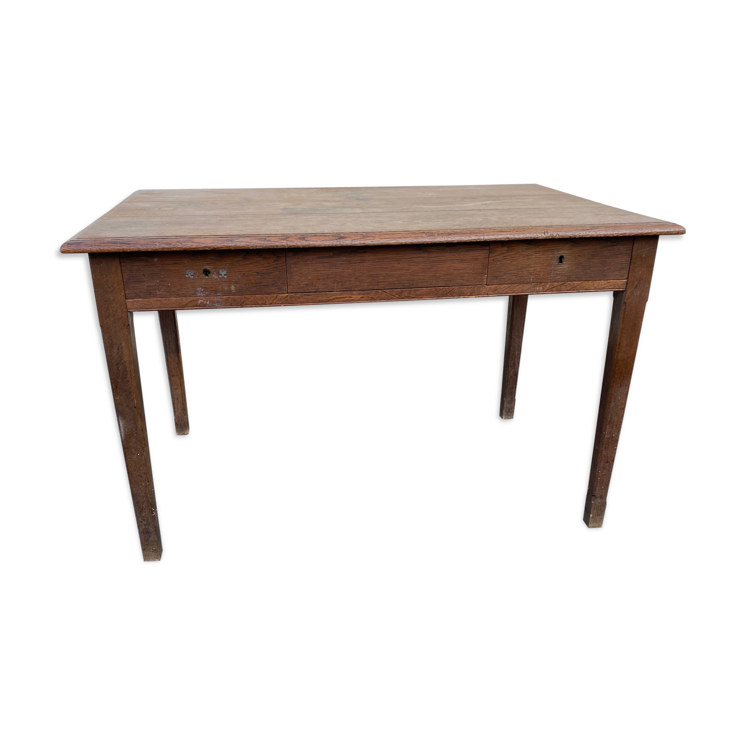 Solid oak desk