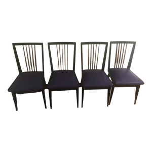 Série de 4 chaises 1960