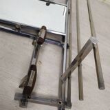 Art Deco chrome coat rack