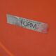 Vintage Orange Document Cube Jean Garçon for Formag 1970s Space Age