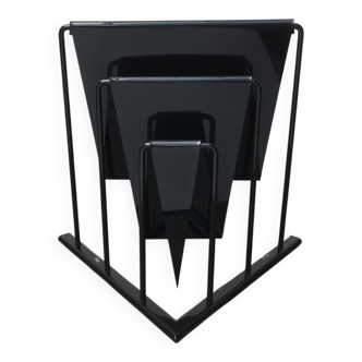 Porte-revues postmoderne vintage par Markus Börgens pour D-Tec, années 1980