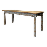 Old patinated farm table