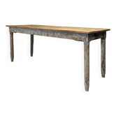 Ancienne table de ferme patinée