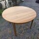Scandinavian extendable oak table from the 1960s (butterfly extension)