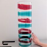 Murano vase, signed venini 95