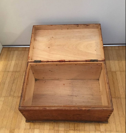 Old wooden chest