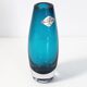 Vintage crystal vase from Vannes 1960