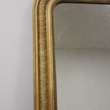 Very large Louis Philippe gilded trumeau mirror