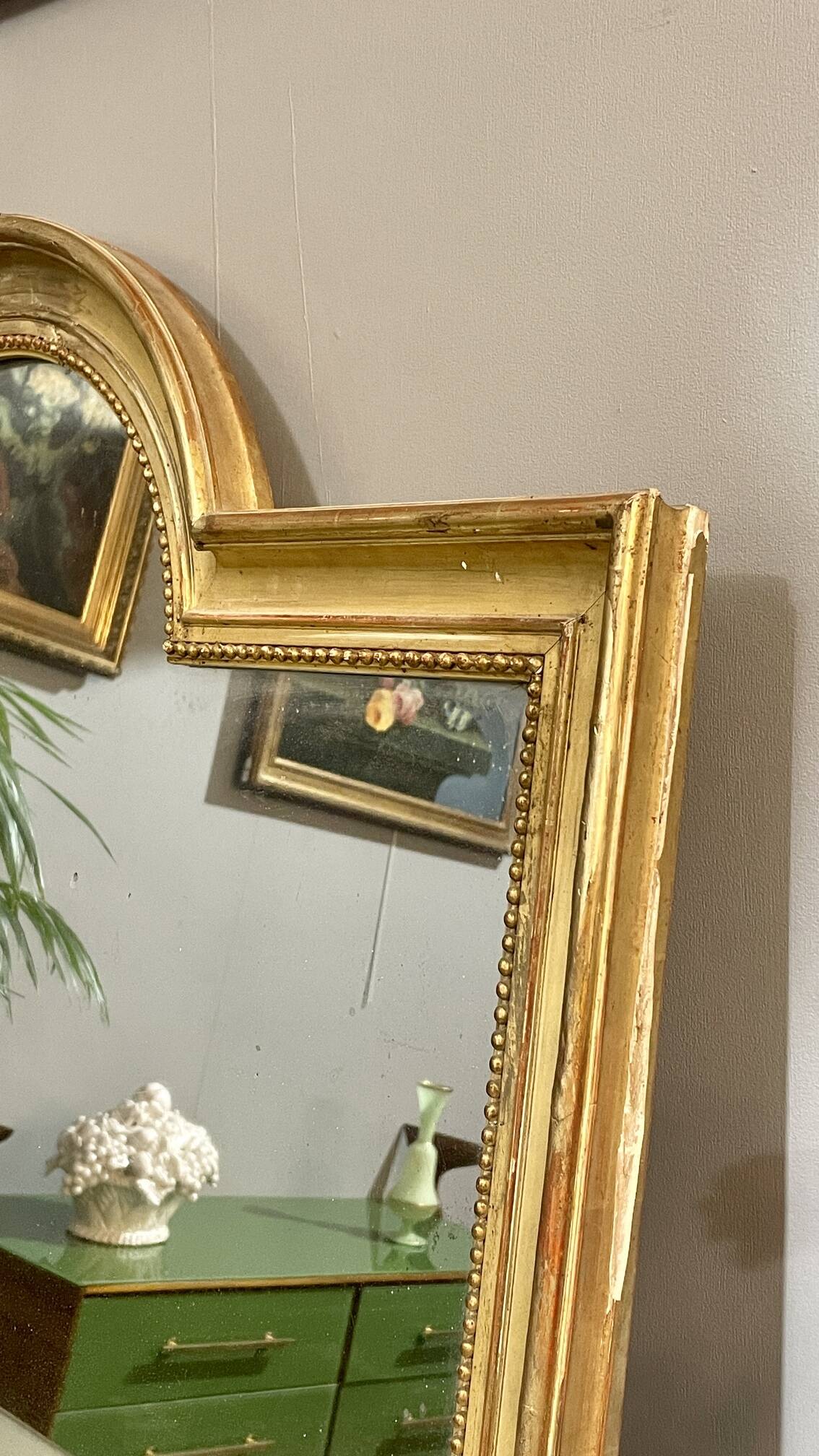 Neoclassical mirror, late 19th century