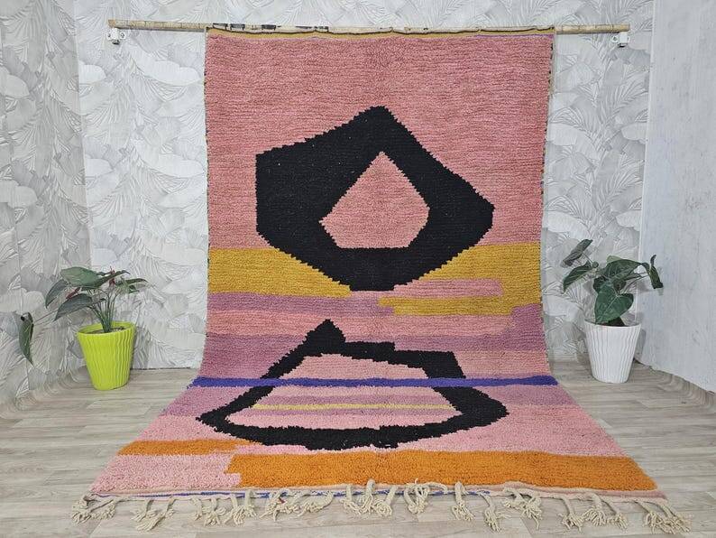 Tapis en laine pure naturelle