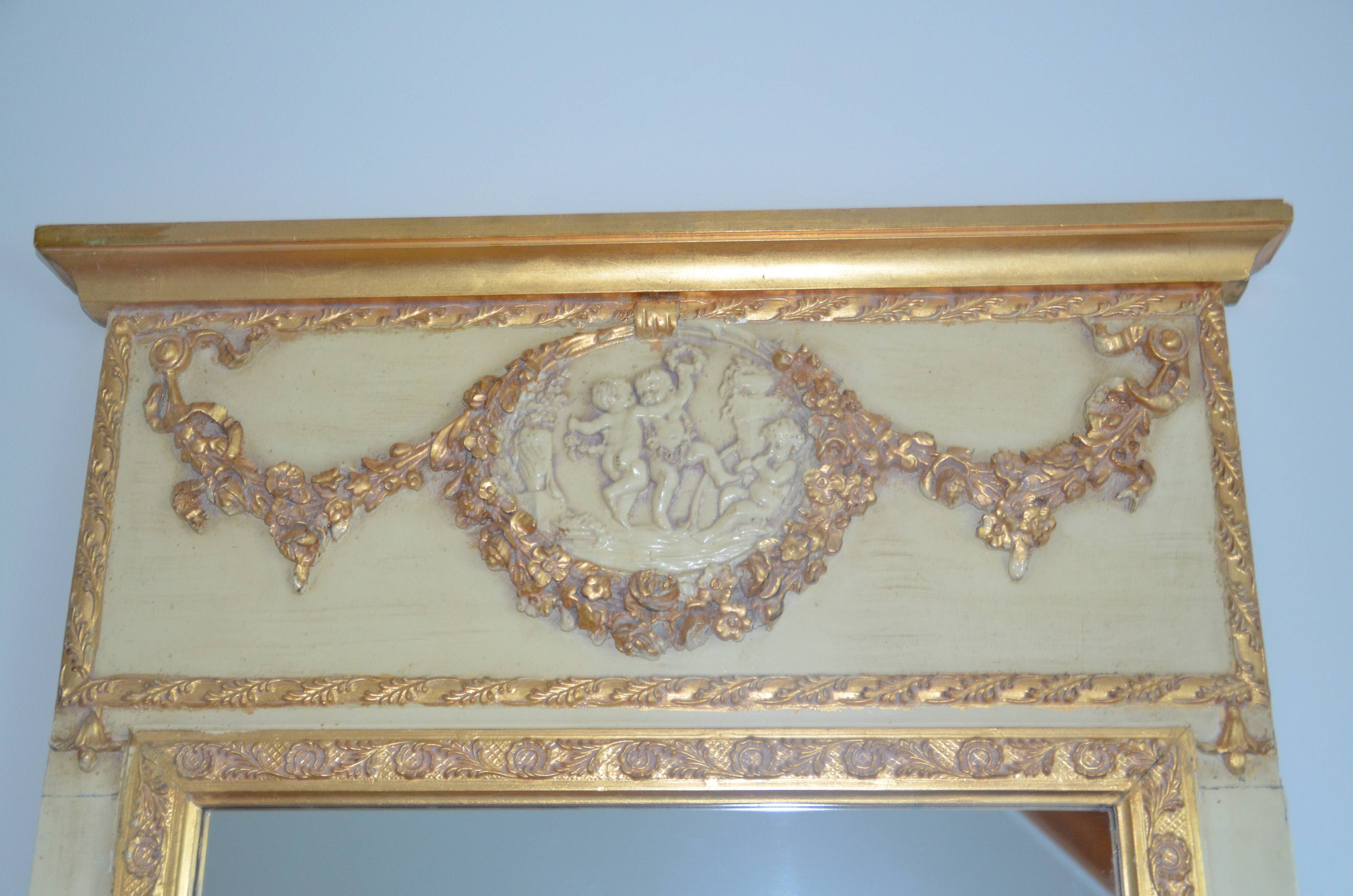 Trumeau mirror 110x72cm