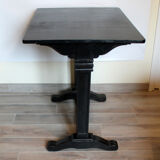Black bistro table