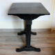 Table bistrot noire