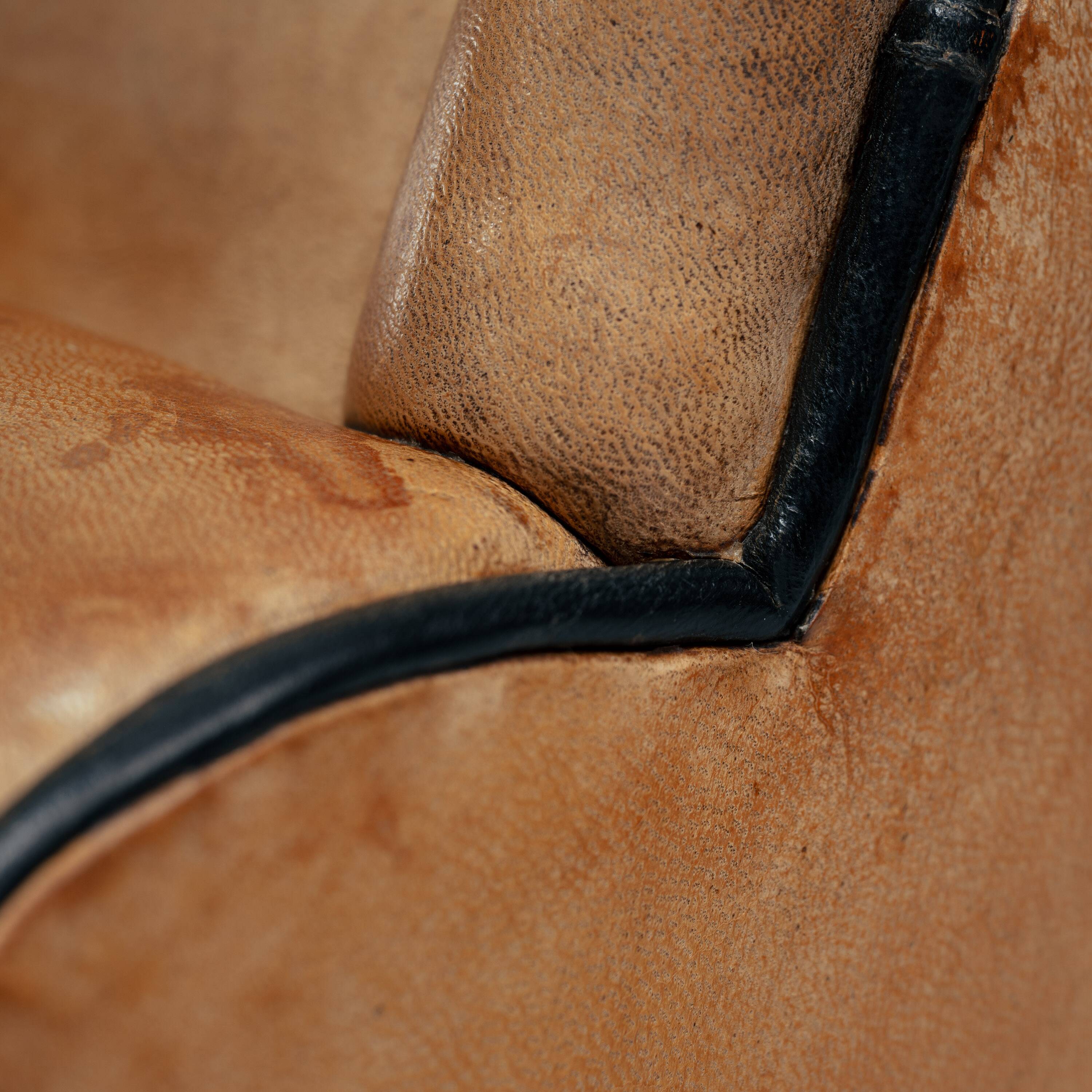 Pair of Bart van Bekhoven club lounge chairs, The Netherlands 1990s