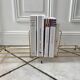 Magazine holder / bookend in modular brass years 50-60