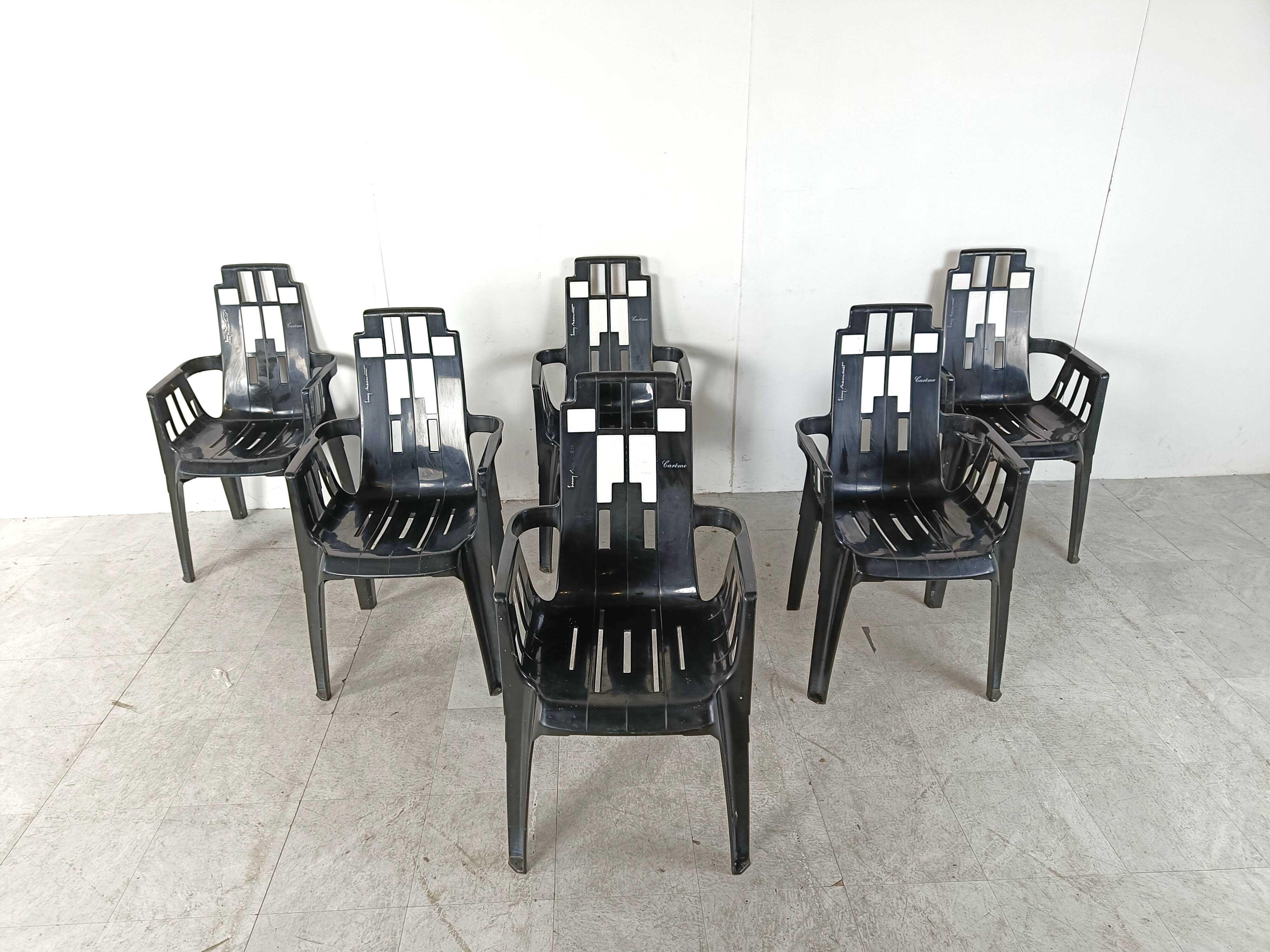 Boston Chairs by Pierre Paulin for Henry Massonnet, 1988, Set of 6
