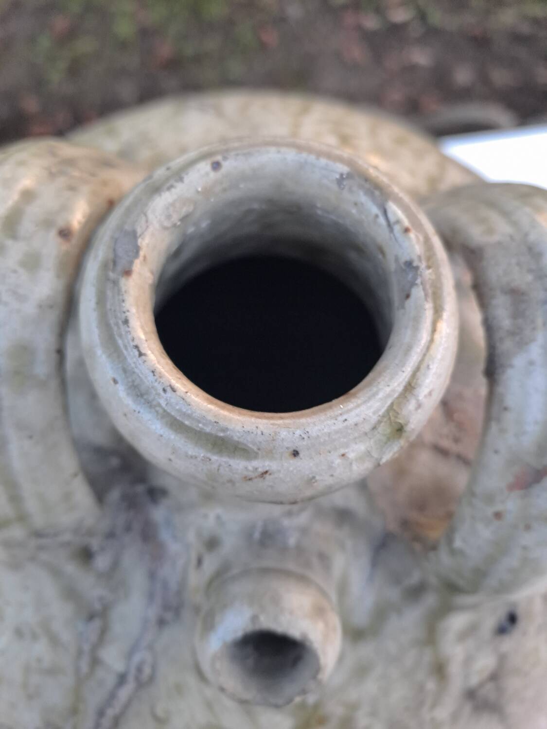 Large glazed stoneware jug