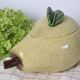 Vintage Pear Soup Tureen in Slip