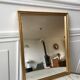 Gilded wooden mirror 50s
