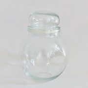 Vintage glass bonbonnière, Belgium 1970