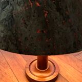 Wood and cork lamp